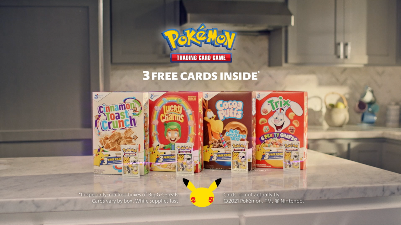 Pokemon & General Mills Cereal